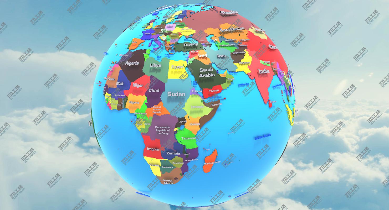 images/goods_img/202105074/3D Globe Geopolitical - US States/2.jpg